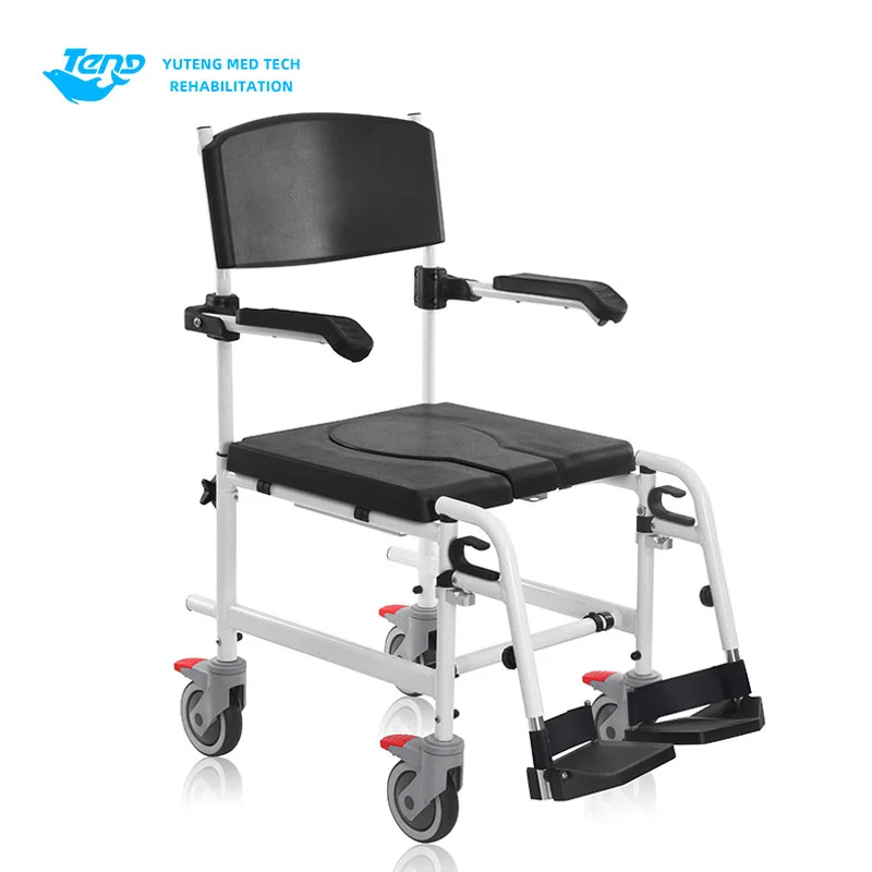Aluminum Alloy Commode Wheelchair