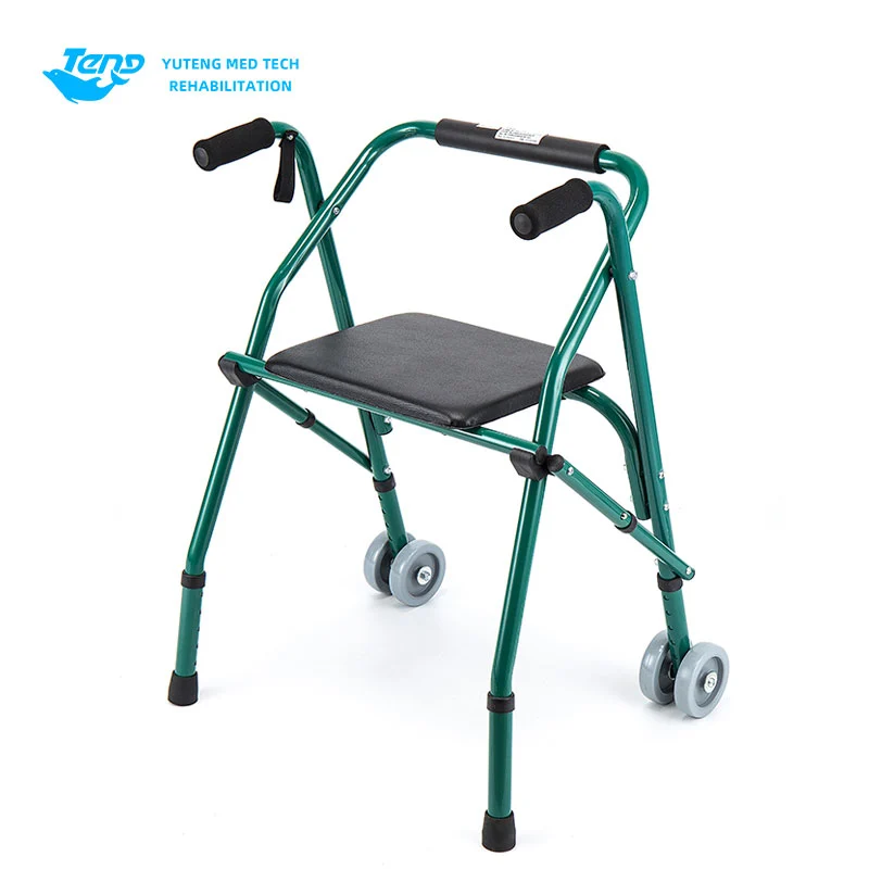 Aluminum Alloy Walker With Seat