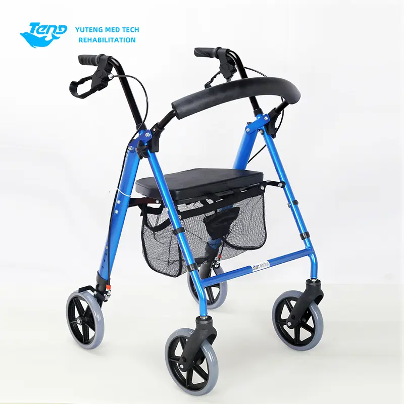 Aluminum Rollator with Seat